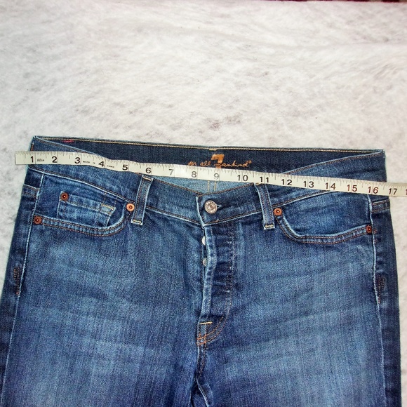 7 For All ManKind Jeans SIZE 31 Great Buy - Picture 3 of 8